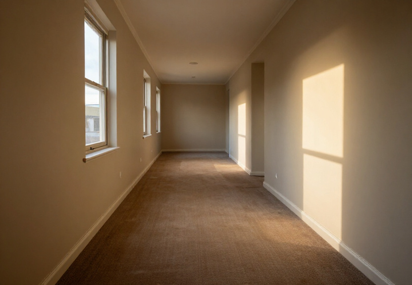 Restored living room in Wareemba after flood damage repair